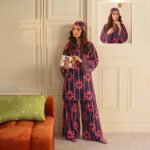 POPPIN 2PC Winter Unstitched - Magenta Floral