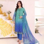Zari Zeens Rang Mahal Viscose 2026 - Aqua Blue