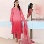 Zari Zeens Rang Mahal Viscose 2026 - Coral Pink